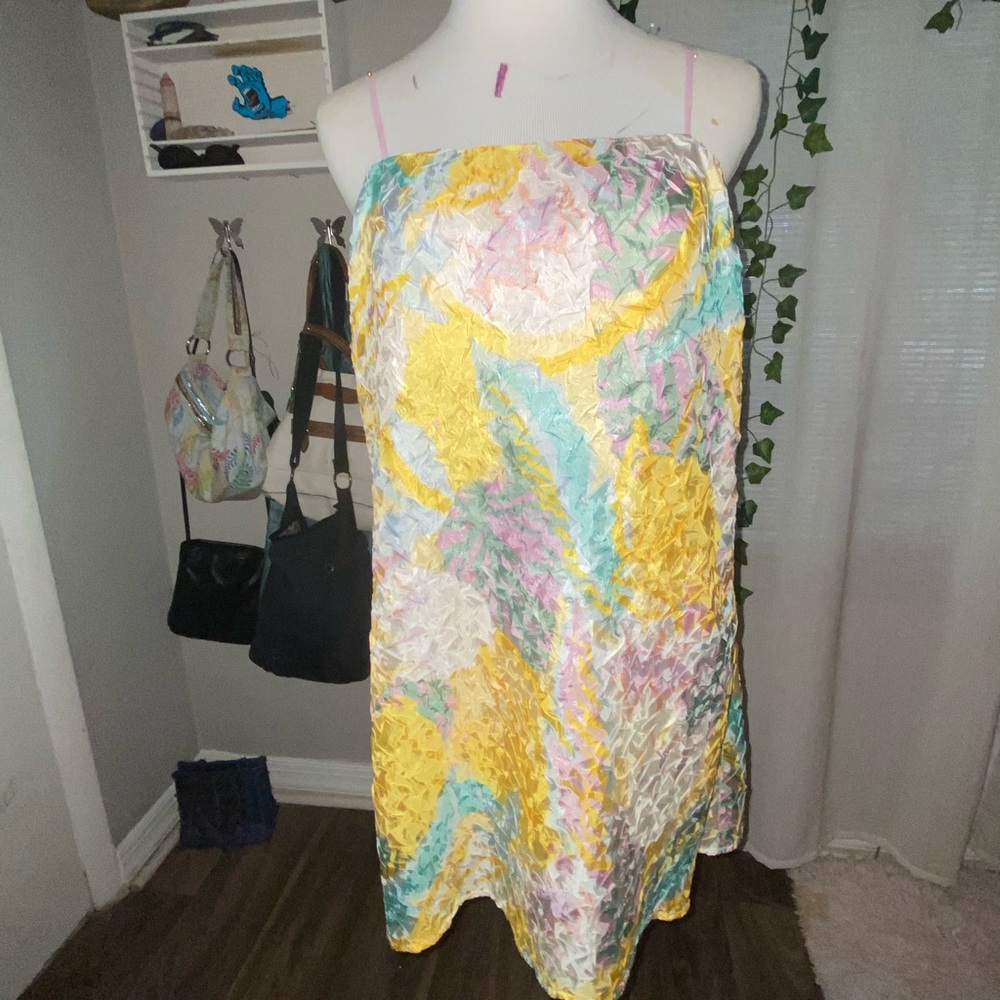 Urban Outfitters multi color shift dress